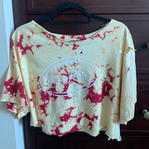 Crown Royal Football Crop T-Shirt